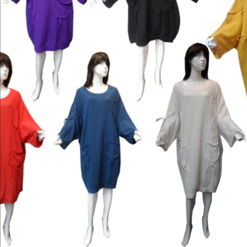 White sack dress